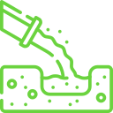 concrete filling icon
